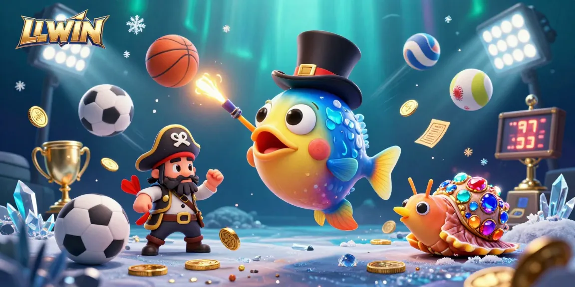 LLWIN engages players with exciting gaming visuals, featuring thrilling 3D characters and sports elements.