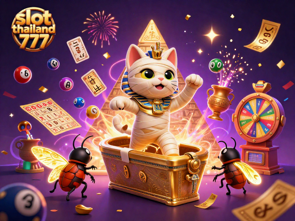 Experience thrilling wins with slot thailand 777 in this dynamic casino scene featuring vibrant elements.