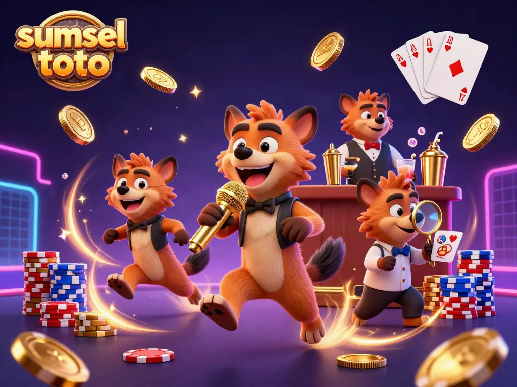 Experience thrilling moments at "sumsel toto" with lively hyenas bringing comedy and casino action alive.