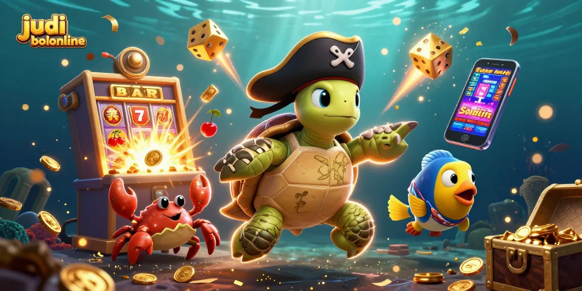 Experience thrilling judi bola online action with vibrant characters and engaging game elements.